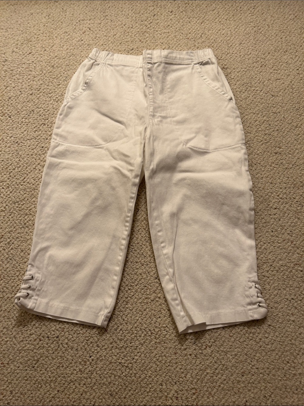 White capris